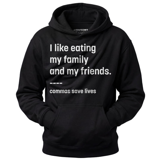 Commas Save Lives - Unisex Hoodie