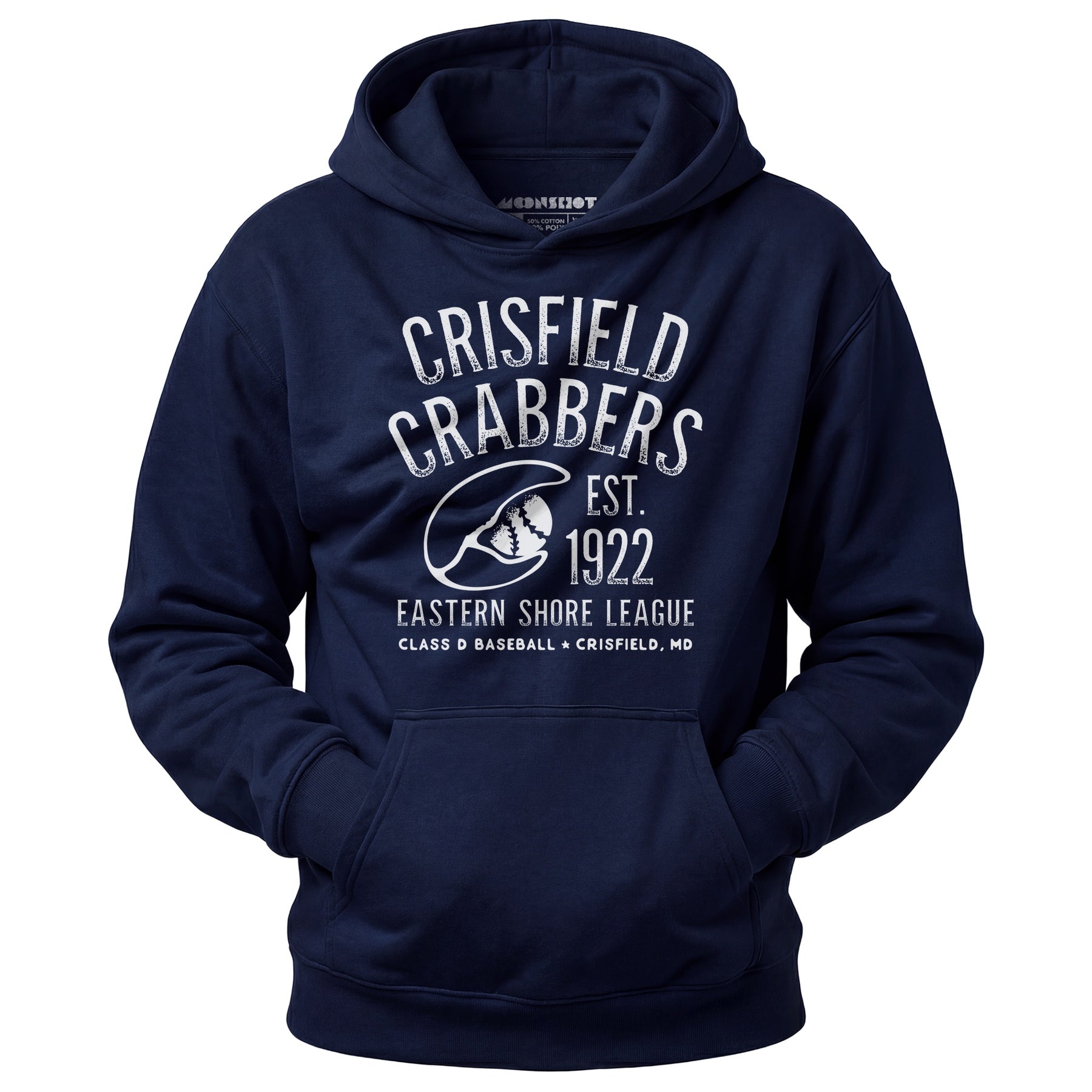 Crisfield Crabbers - Maryland - Vintage Defunct Baseball Teams - Unisex Hoodie