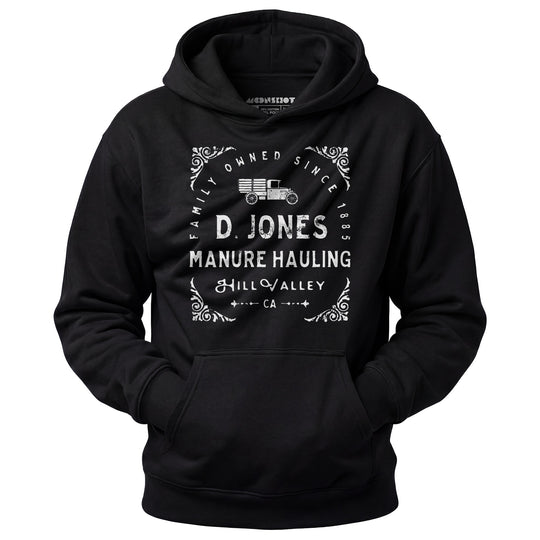 D. Jones Manure Hauling - Hill Valley - Unisex Hoodie
