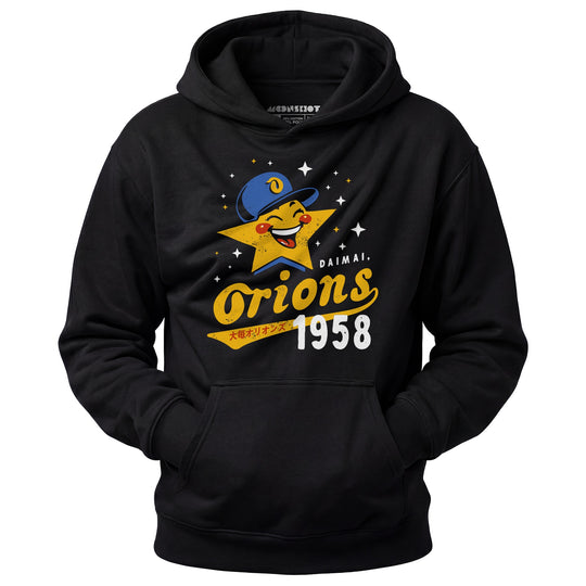 Daimai Orions - Vintage Defunct Baseball Teams - Unisex Hoodie