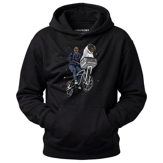 Deebo + Extra Terrestrial Bike Parody Mashup - Unisex Hoodie