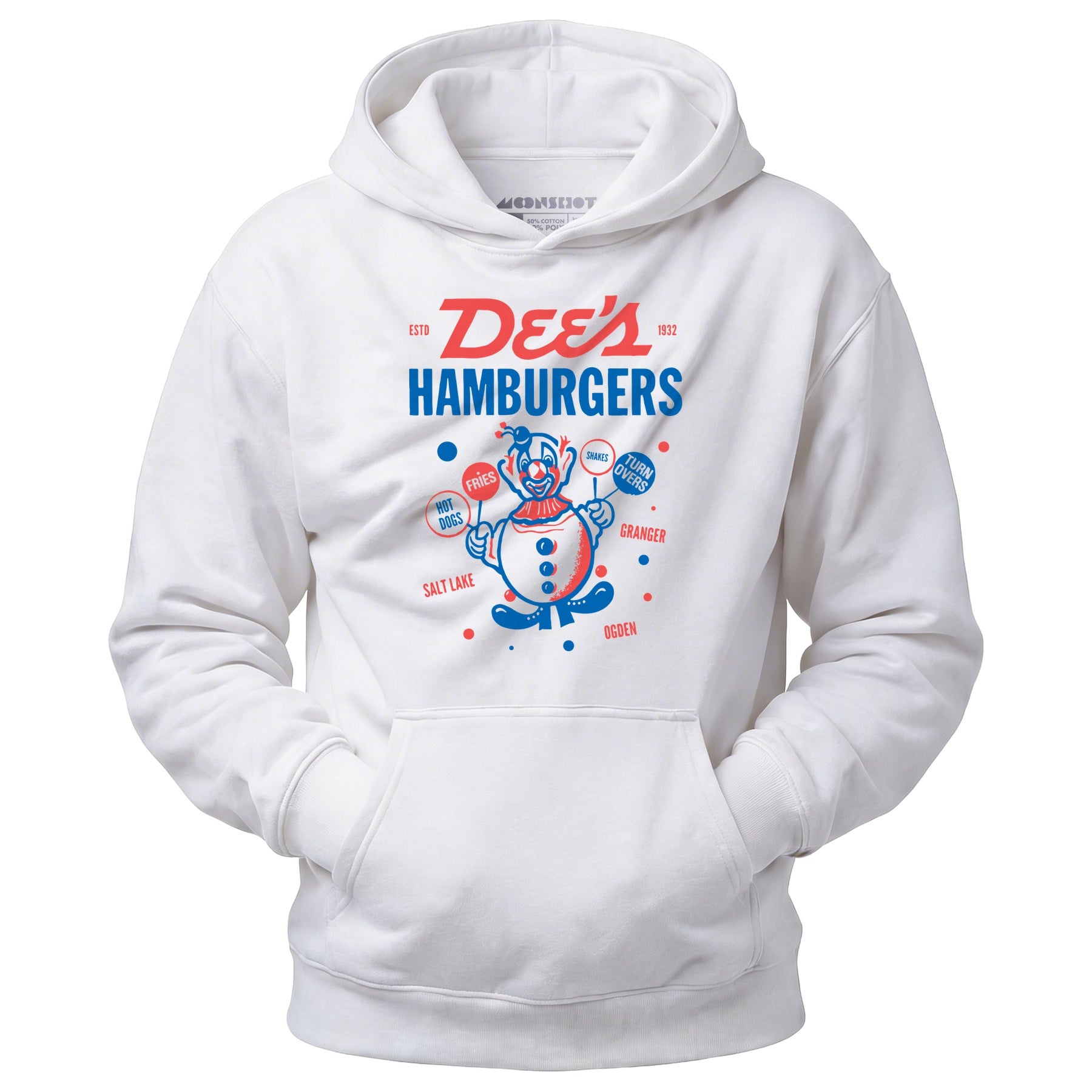 Dee's Hamburgers - Salt Lake City, UT - Vintage Restaurant - Unisex Hoodie