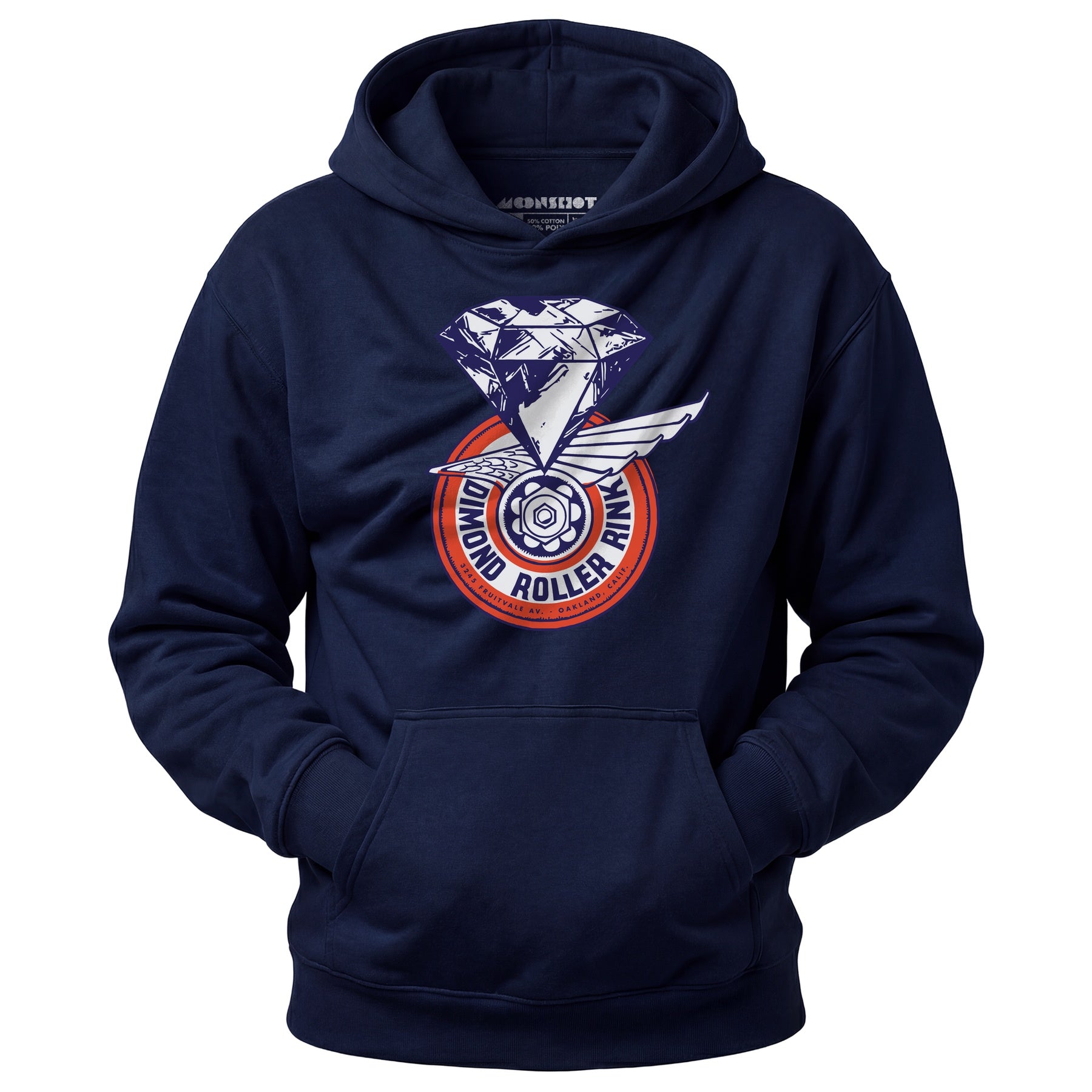 Dimond Roller Rink - Oakland, CA - Vintage Roller Rink - Unisex Hoodie