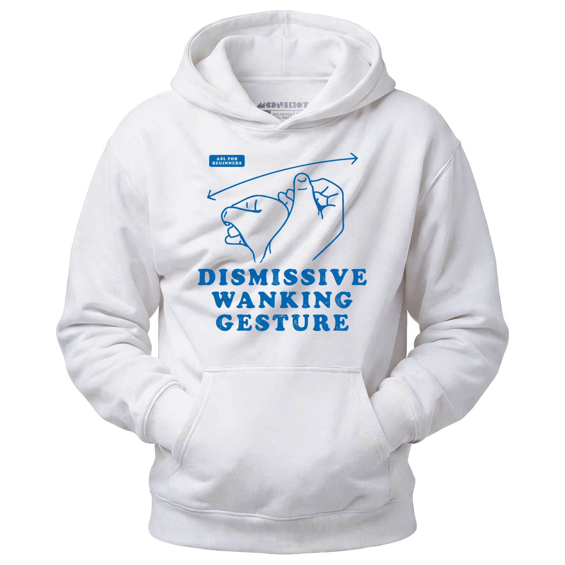Dismissive Wanking Gesture - Unisex Hoodie