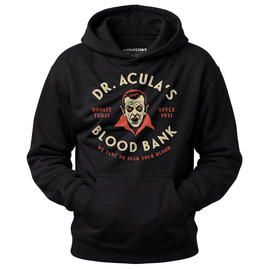 Dr. Acula's Blood Bank - Unisex Hoodie
