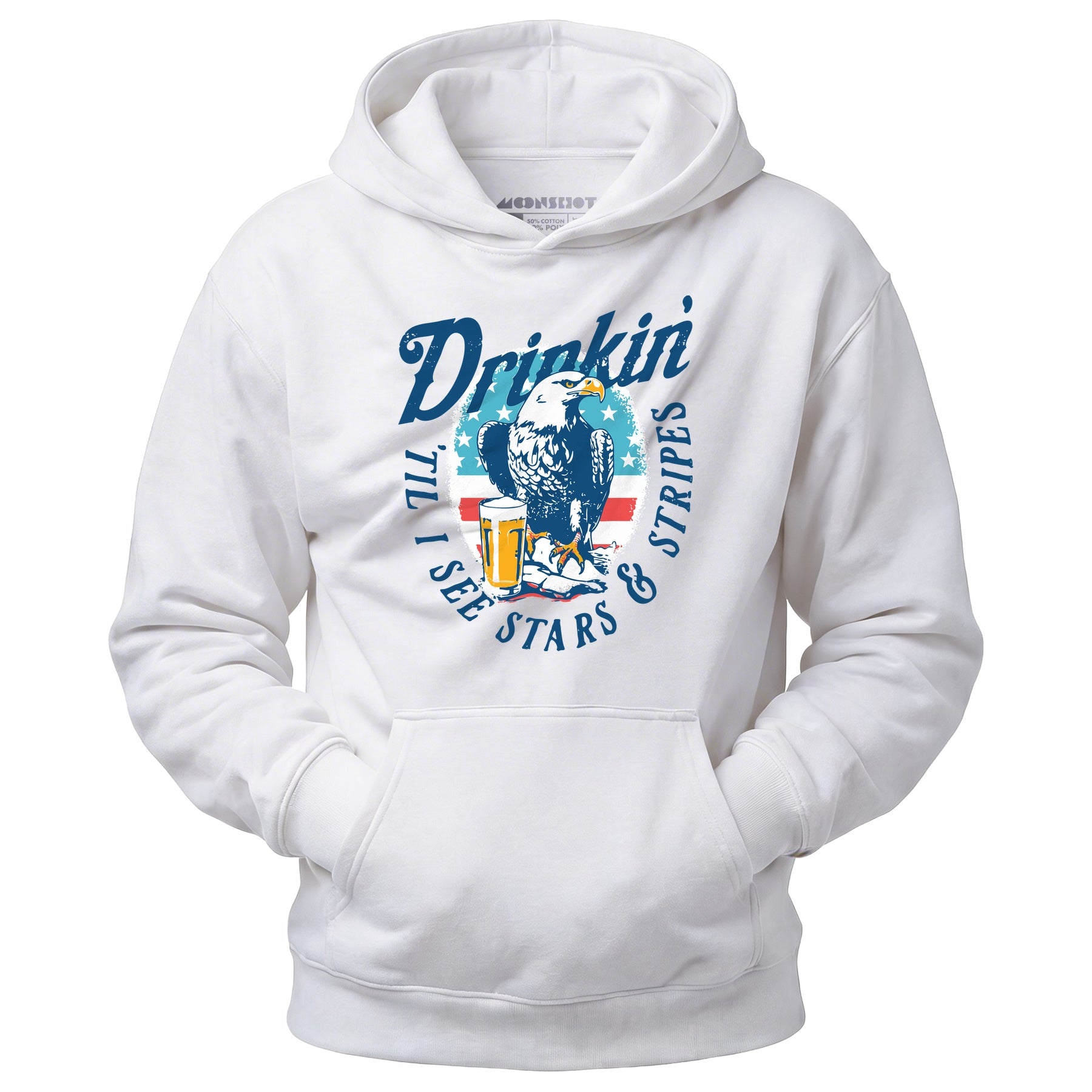 Drinkin' 'Til I See Stars & Stripes - Unisex Hoodie