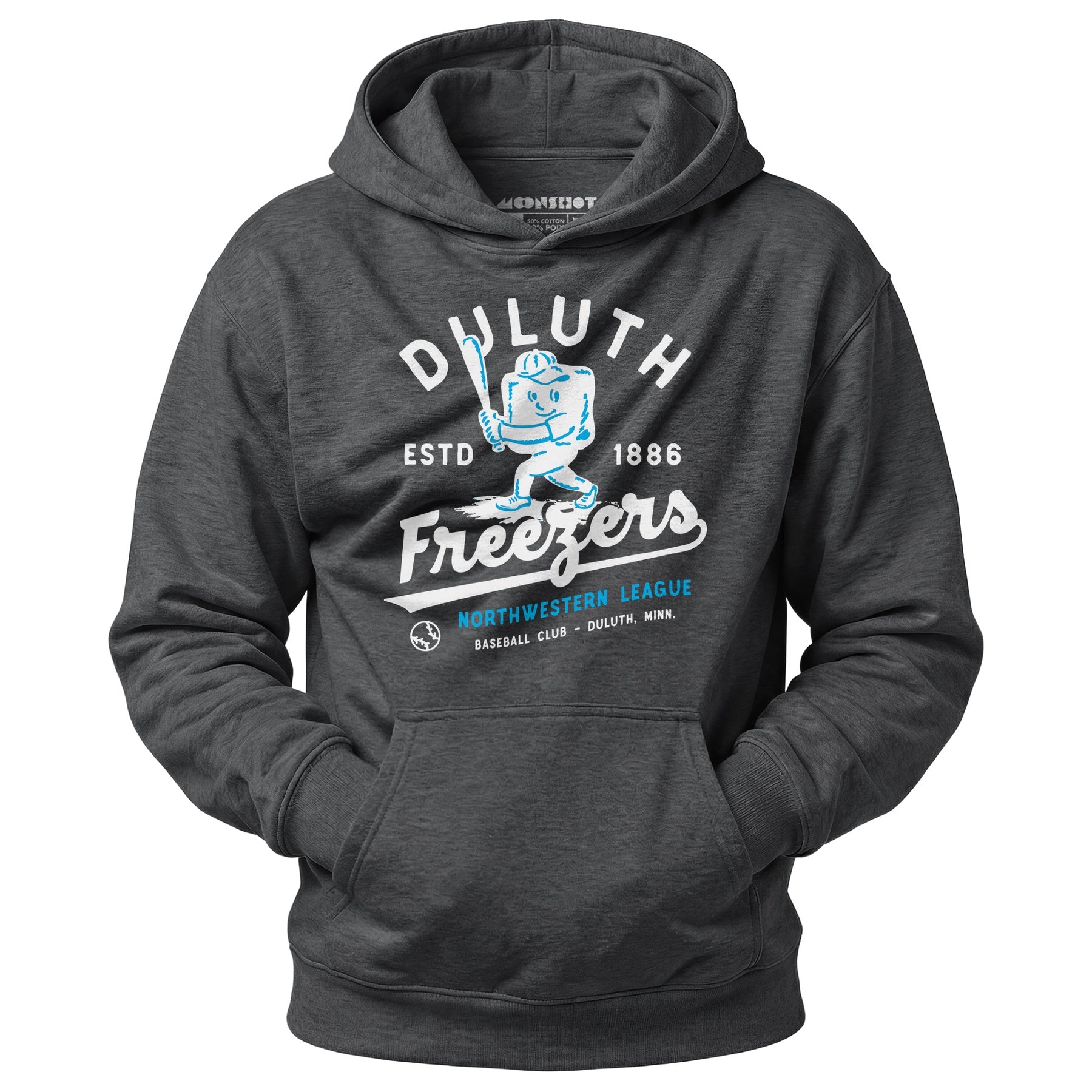 Duluth Freezers - Minnesota - Vintage Defunct Baseball Teams - Unisex Hoodie