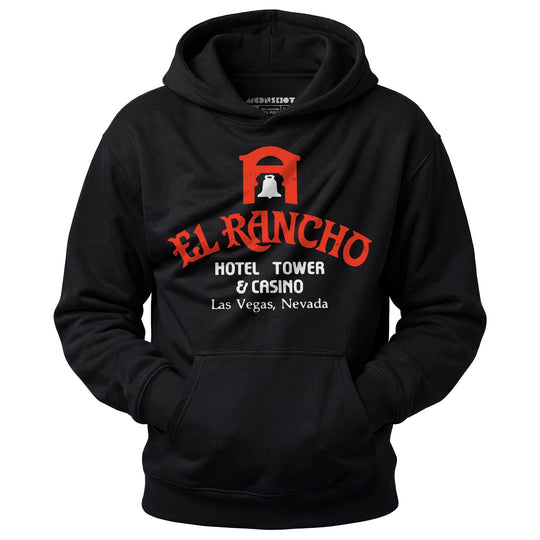 El Rancho Hotel Tower & Casino - Vintage Las Vegas - Unisex Hoodie