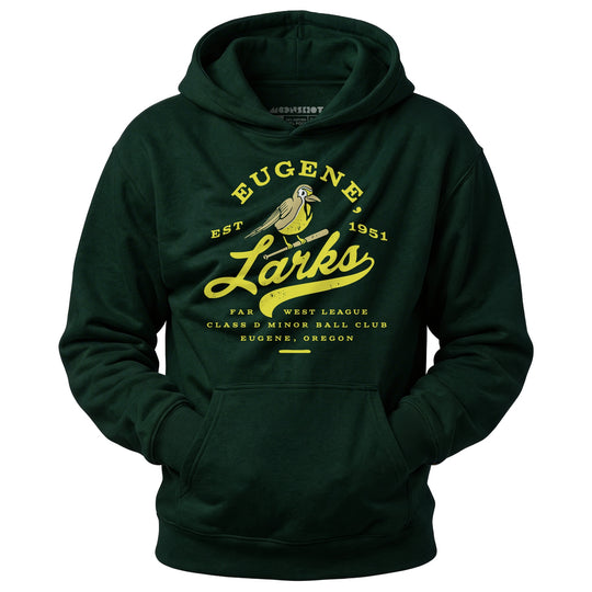 Eugene Larks - Oregon - Vintage Defunct Baseball Teams - Unisex Hoodie