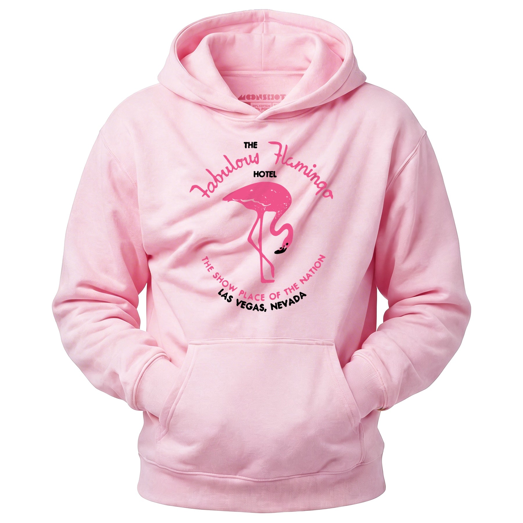 Fabulous Flamingo Hotel - Vintage Las Vegas - Unisex Hoodie