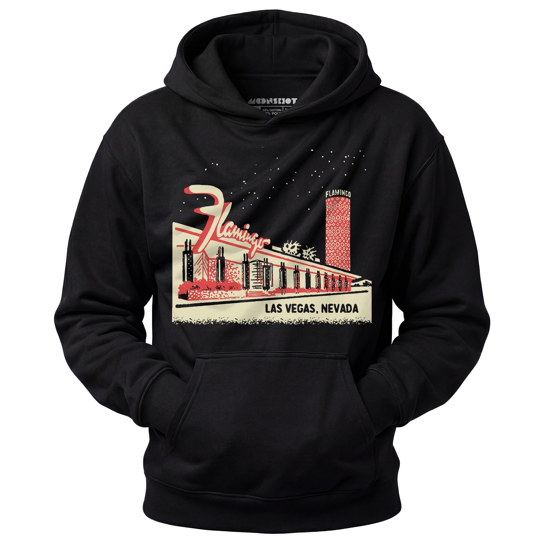 Flamingo Hotel Retro Vintage Las Vegas - Unisex Hoodie