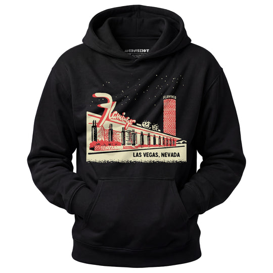 Flamingo Hotel Retro Vintage Las Vegas - Unisex Hoodie