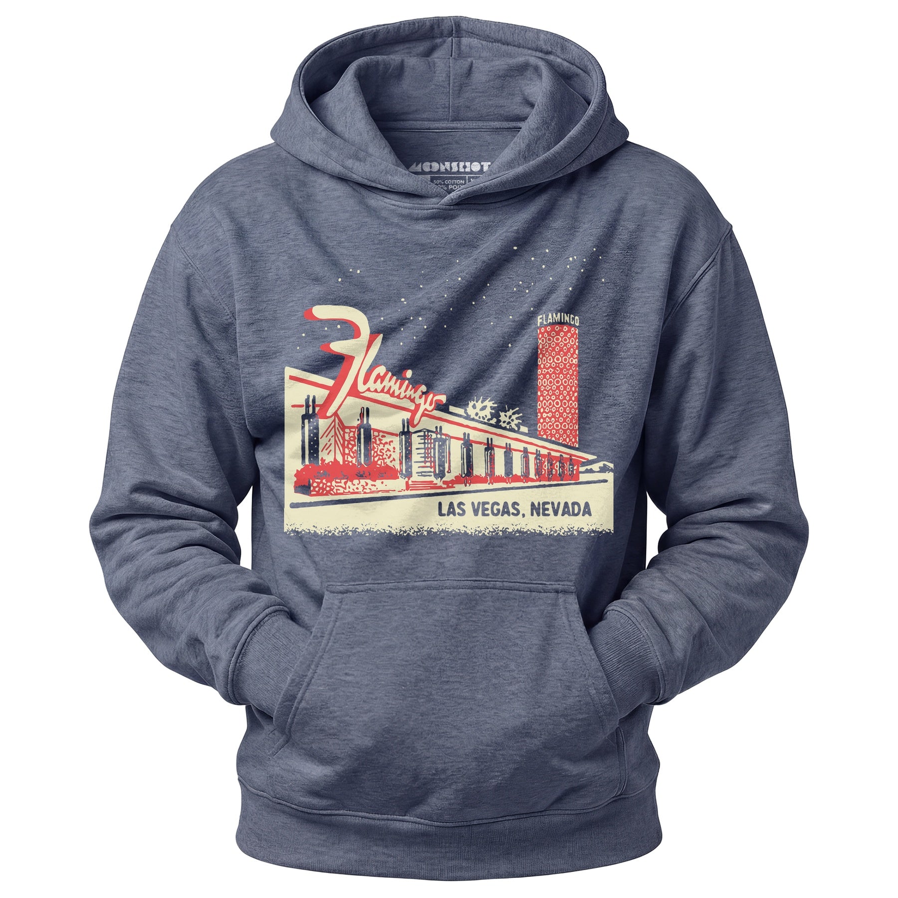 Flamingo Hotel Retro Vintage Las Vegas - Unisex Hoodie