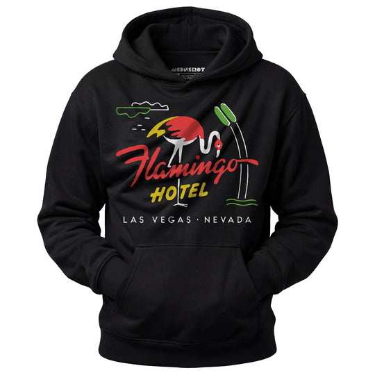 Flamingo Hotel v3 - Vintage Las Vegas - Unisex Hoodie