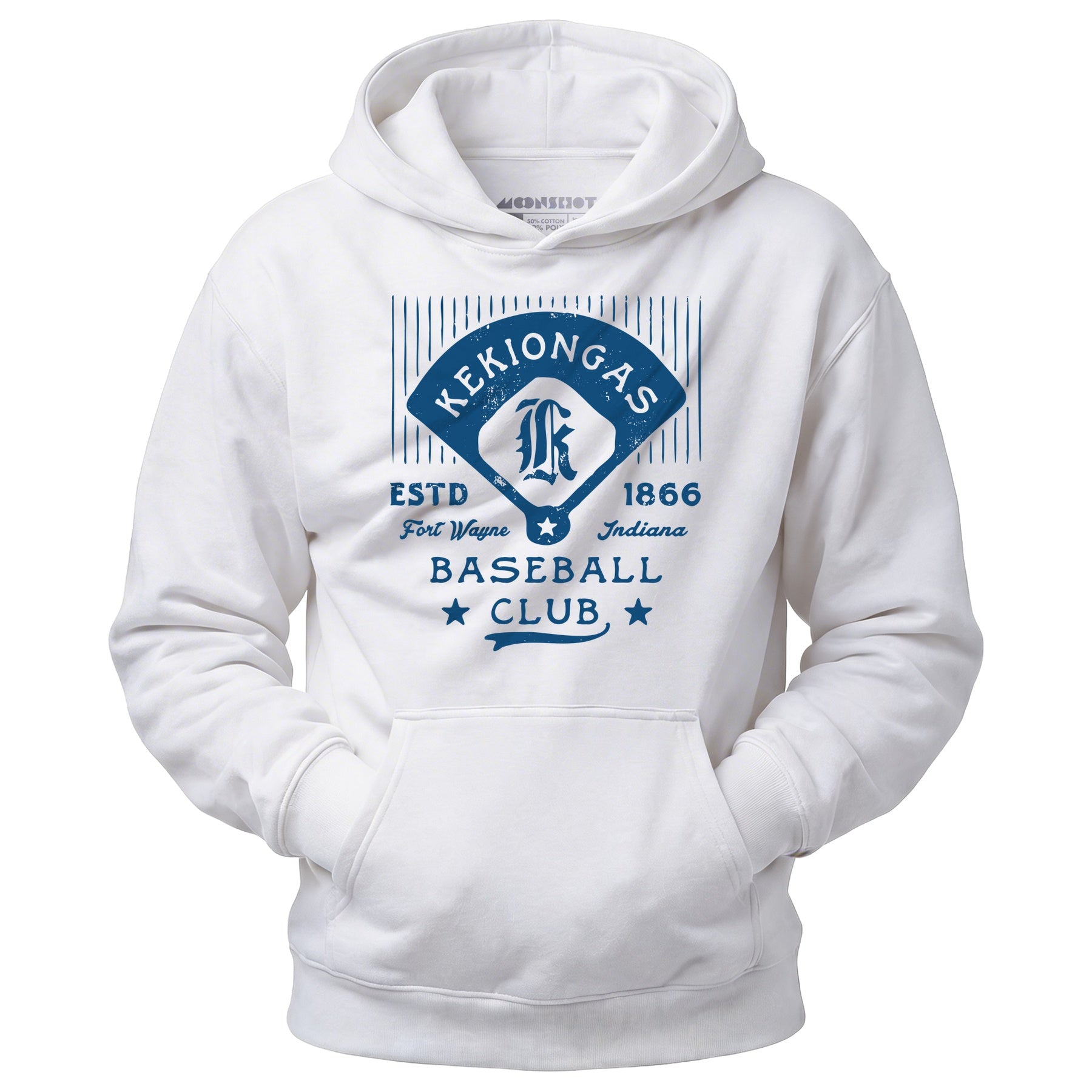 Fort Wayne Kekiongas - Indiana - Vintage Defunct Baseball Teams - Unisex Hoodie