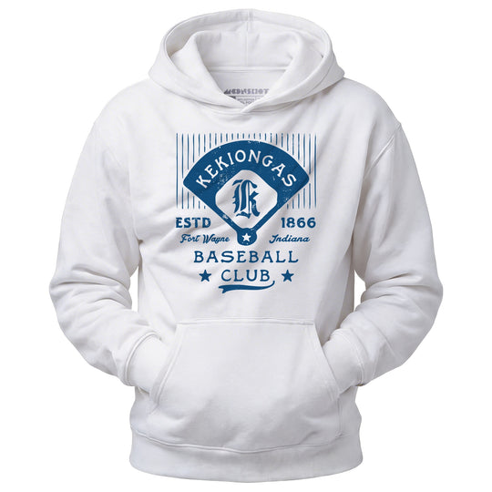Fort Wayne Kekiongas - Indiana - Vintage Defunct Baseball Teams - Unisex Hoodie
