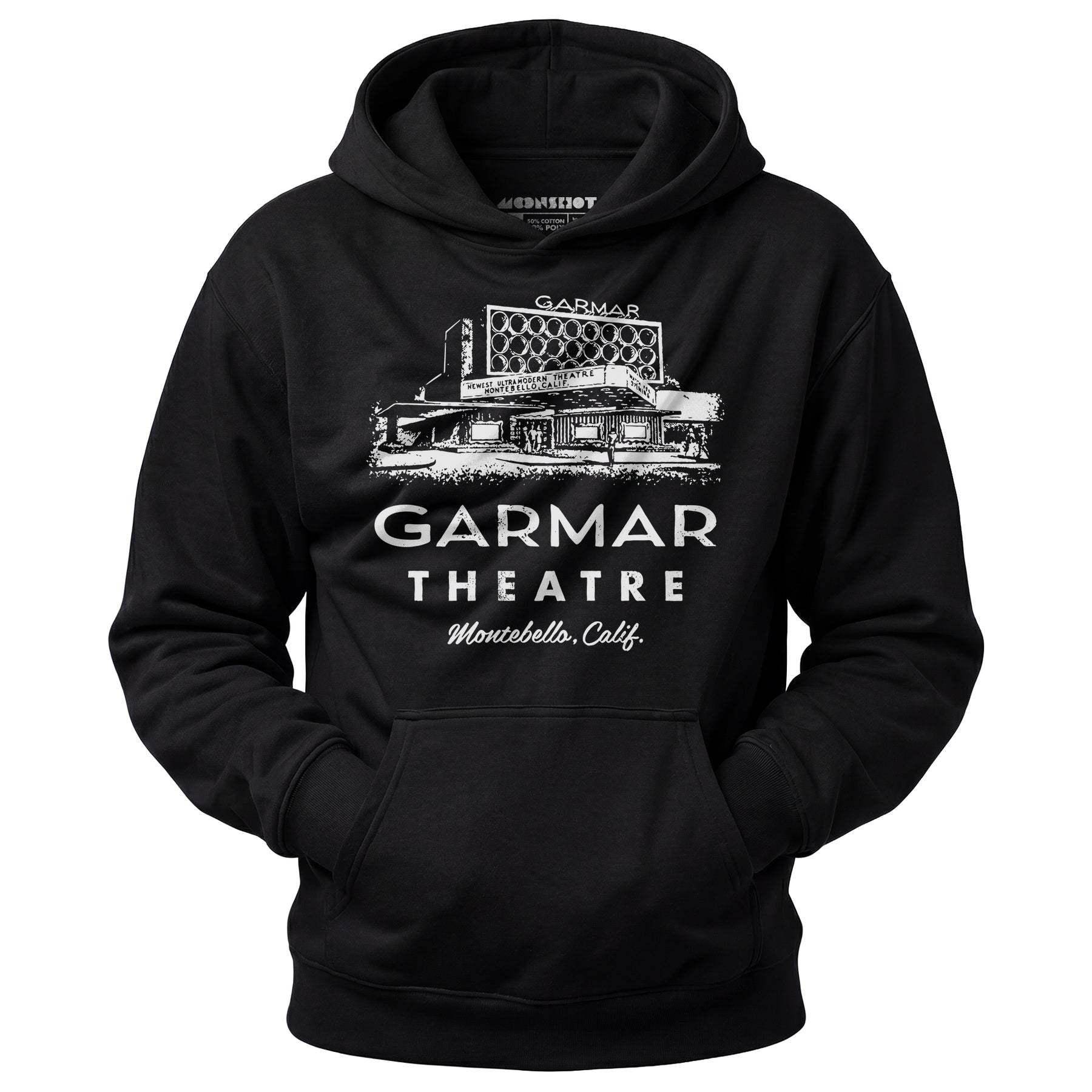 Garmar Theatre - Montebello, CA - Vintage Theatre - Unisex Hoodie