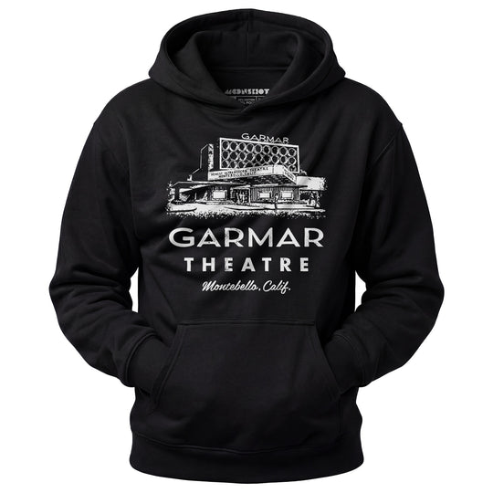 Garmar Theatre - Montebello, CA - Vintage Theatre - Unisex Hoodie