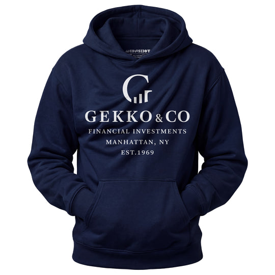 Gekko & Co. Financial Investments - Wall Street - Unisex Hoodie
