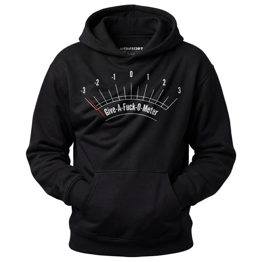 Give-a-fuck-o-meter - Unisex Hoodie