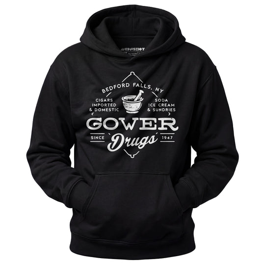 Gower Drugs - Bedford Falls, NY - Unisex Hoodie