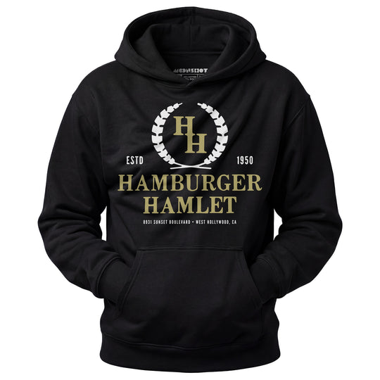 Hamburger Hamlet - West Hollywood, CA - Vintage Restaurant - Unisex Hoodie