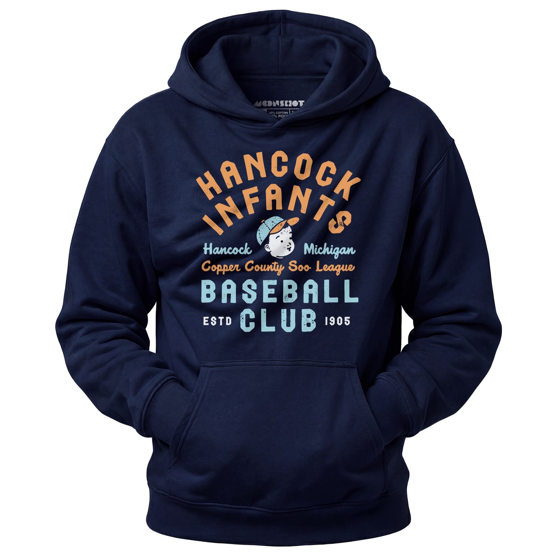 Hancock Infants - Michigan - Vintage Defunct Baseball Teams - Unisex Hoodie