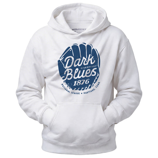 Hartford Dark Blues - Connecticut - Vintage Defunct Baseball Teams - Unisex Hoodie