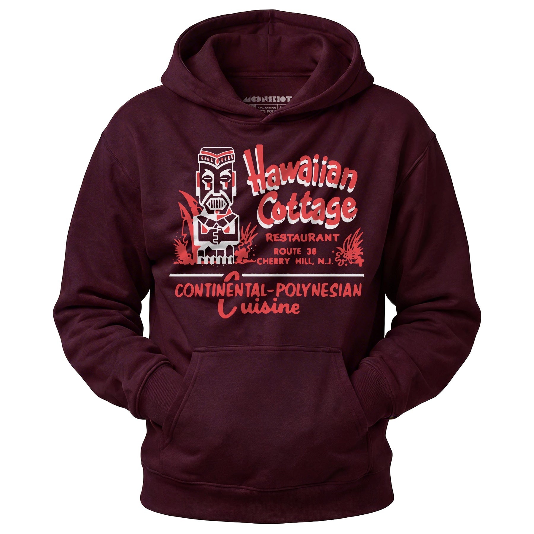 Hawaiian Cottage - Cherry Hill, NJ - Vintage Tiki Bar - Unisex Hoodie