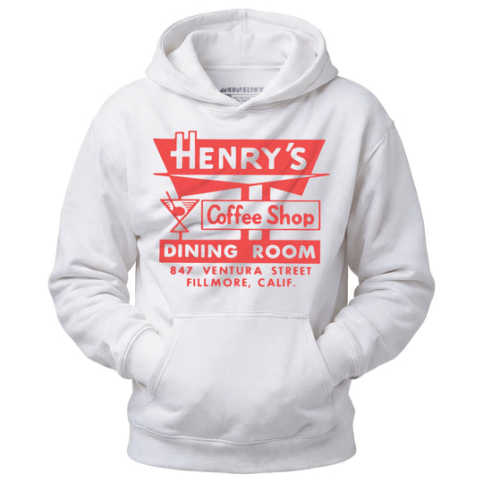 Henry's - Fillmore, CA - Vintage Restaurant - Unisex Hoodie