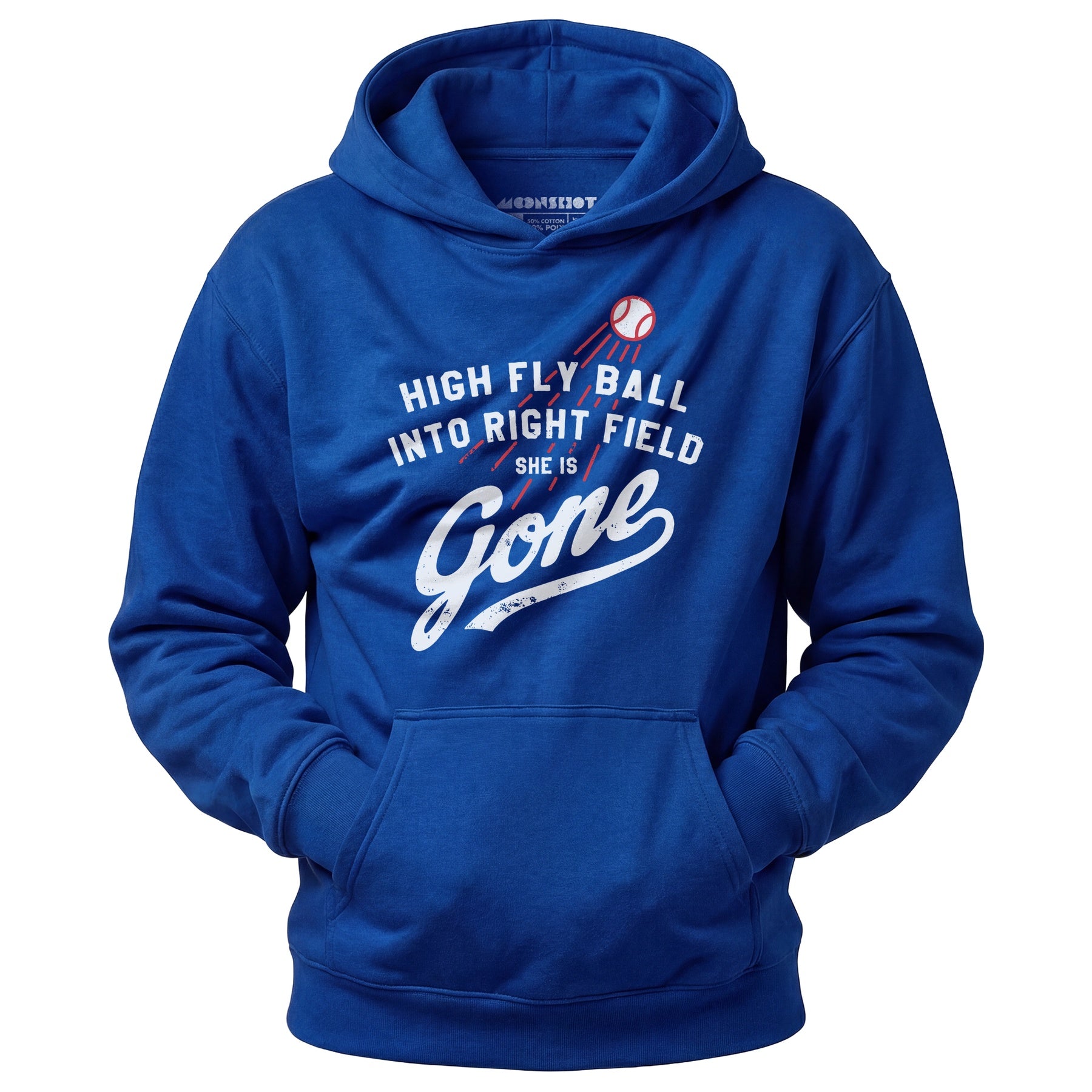 High Fly Ball Into Right Field She is Gone - Unisex Hoodie