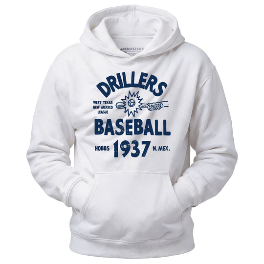 Hobbs Drillers - New Mexico - Vintage Defunct Baseball Teams - Unisex Hoodie
