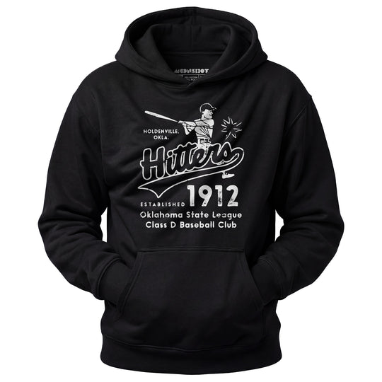 Holdenville Hitters - Oklahoma - Vintage Defunct Baseball Teams - Unisex Hoodie