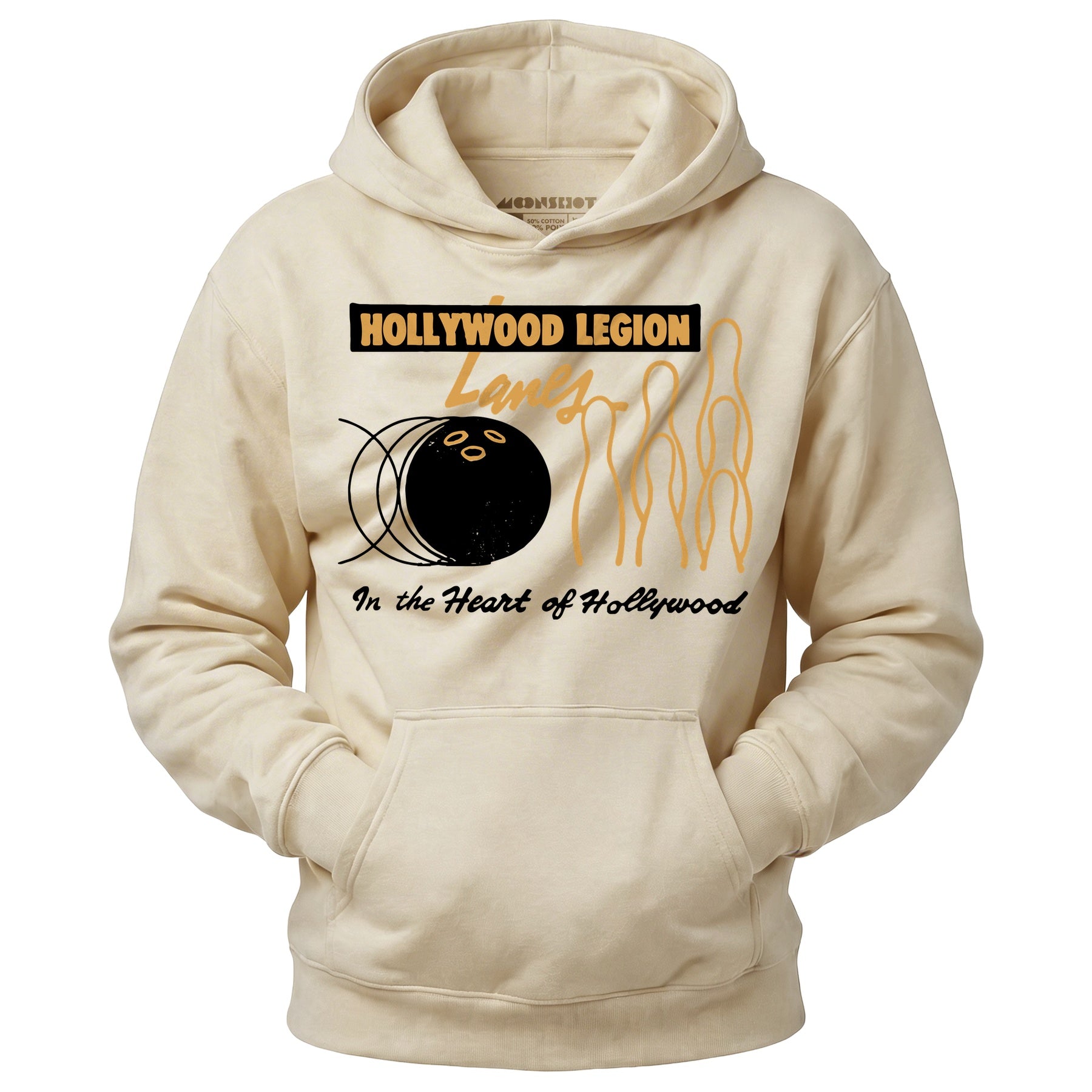 Hollywood Legion Lanes - Hollywood, CA - Vintage Bowling Alley - Unisex Hoodie