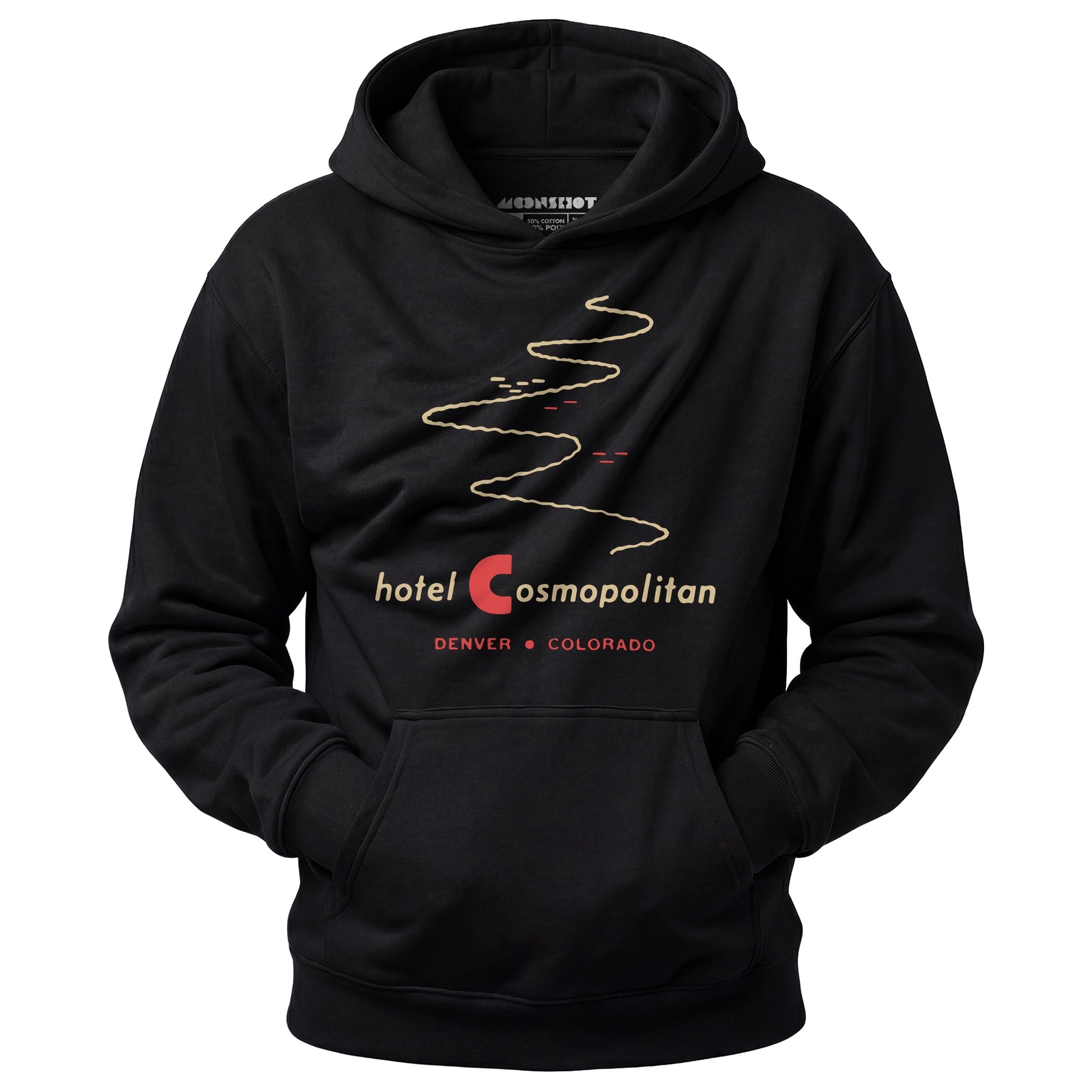 Hotel Cosmopolitan - Denver, CO - Vintage Hotel - Unisex Hoodie