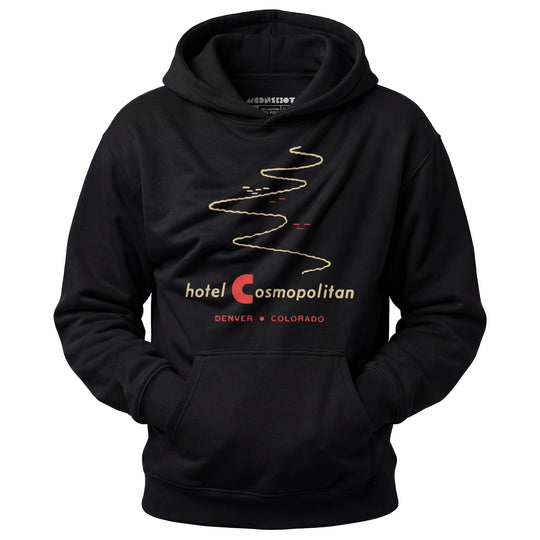 Hotel Cosmopolitan - Denver, CO - Vintage Hotel - Unisex Hoodie