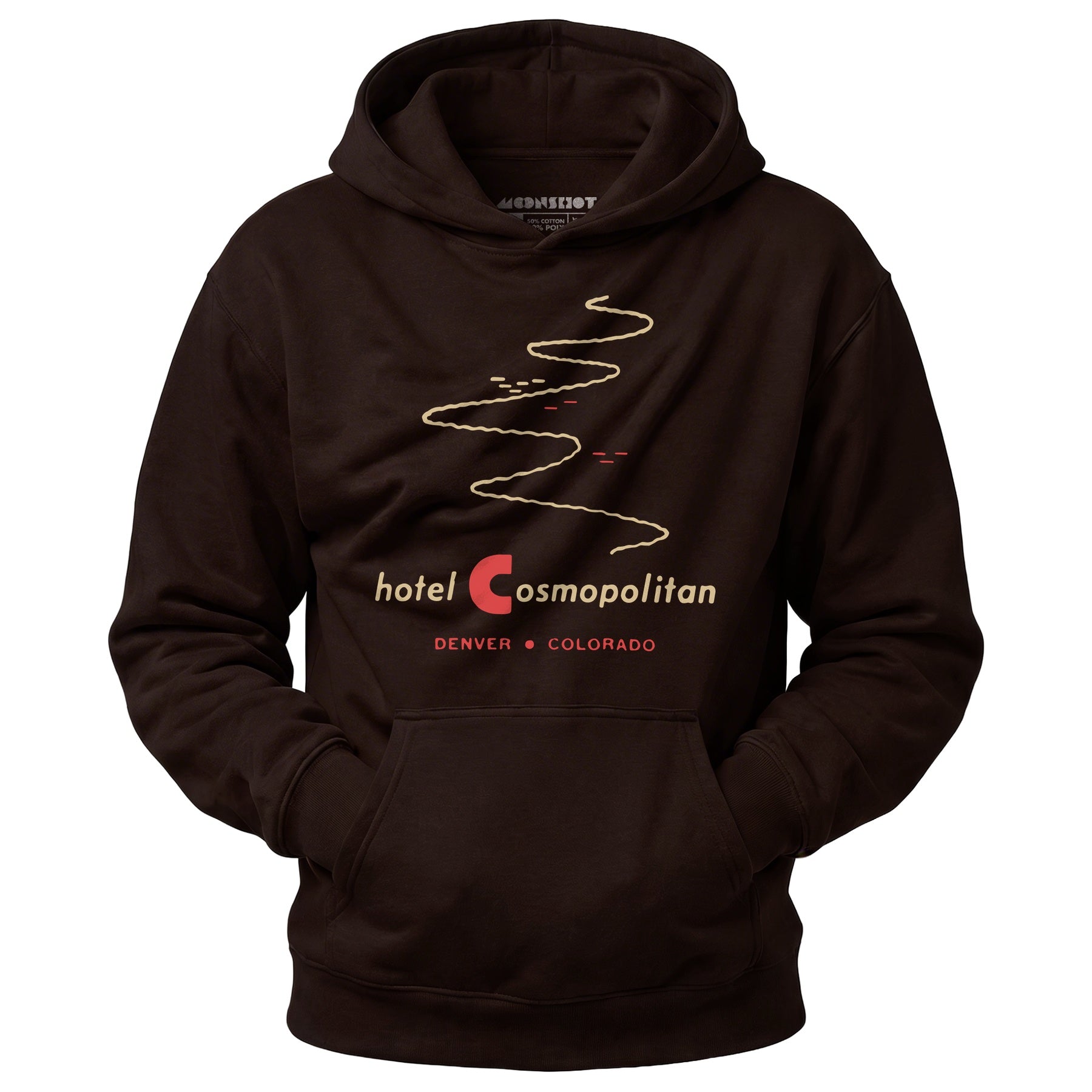 Hotel Cosmopolitan - Denver, CO - Vintage Hotel - Unisex Hoodie