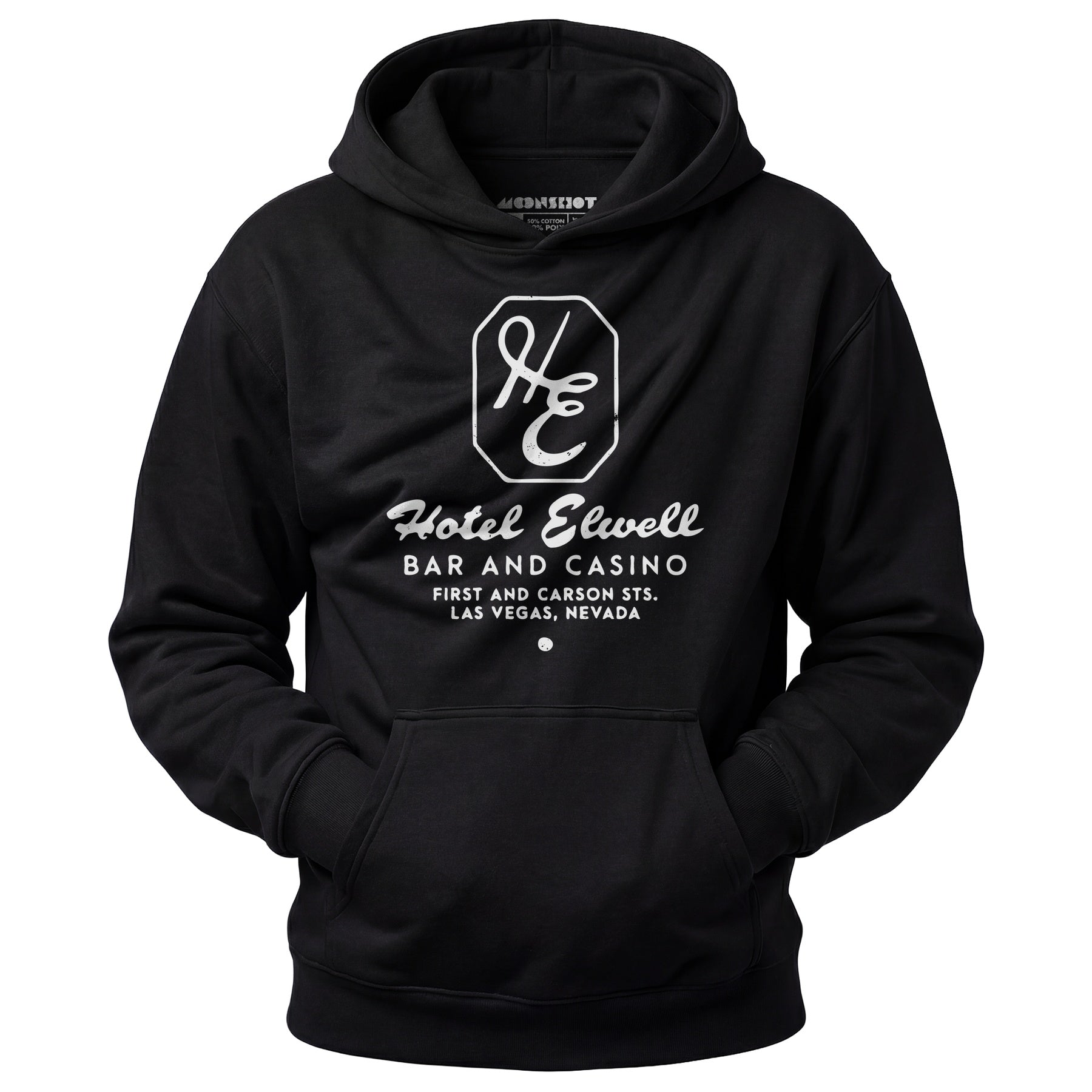Hotel Elwell Bar and Casino - Vintage Las VEgas - Unisex Hoodie
