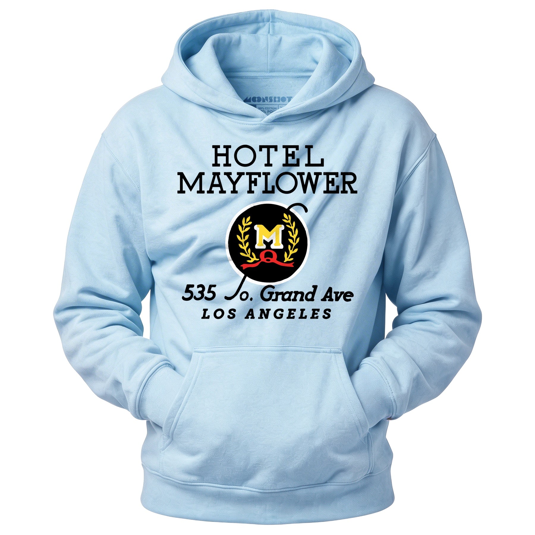 Hotel Mayflower - Los Angeles, CA - Vintage Hotel - Unisex Hoodie