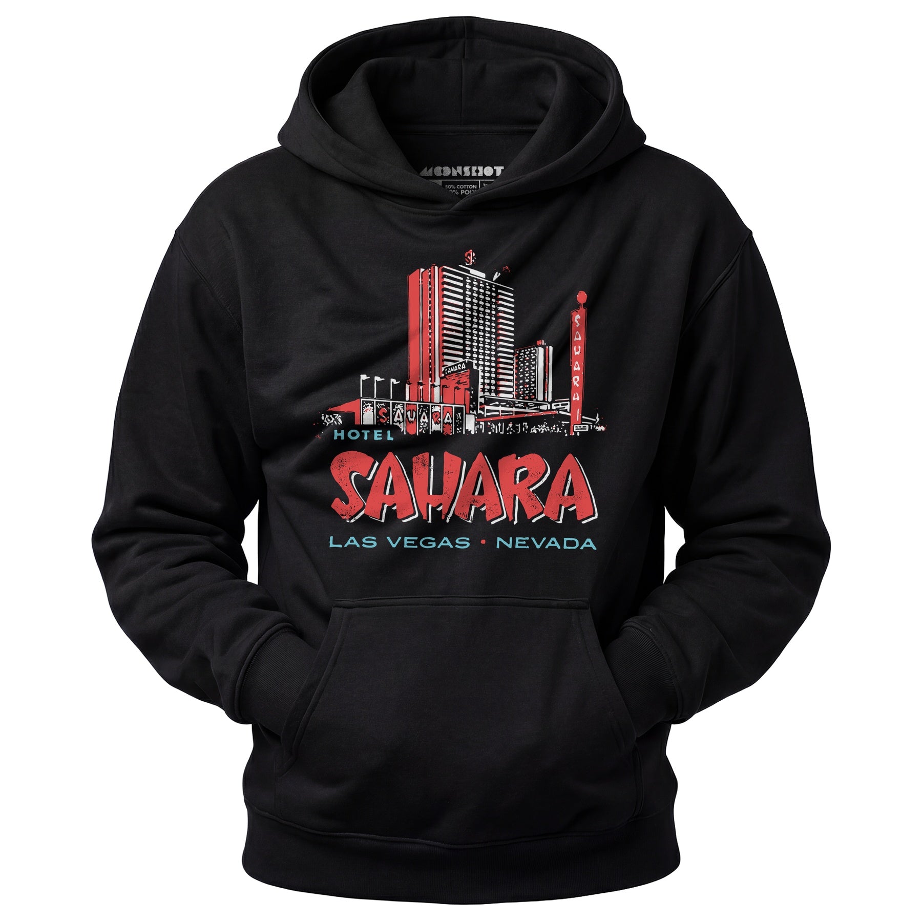 Hotel Sahara Exterior - Vintage Las Vegas - Unisex Hoodie