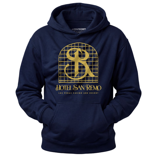 Hotel San Remo - Vintage Las Vegas - Unisex Hoodie