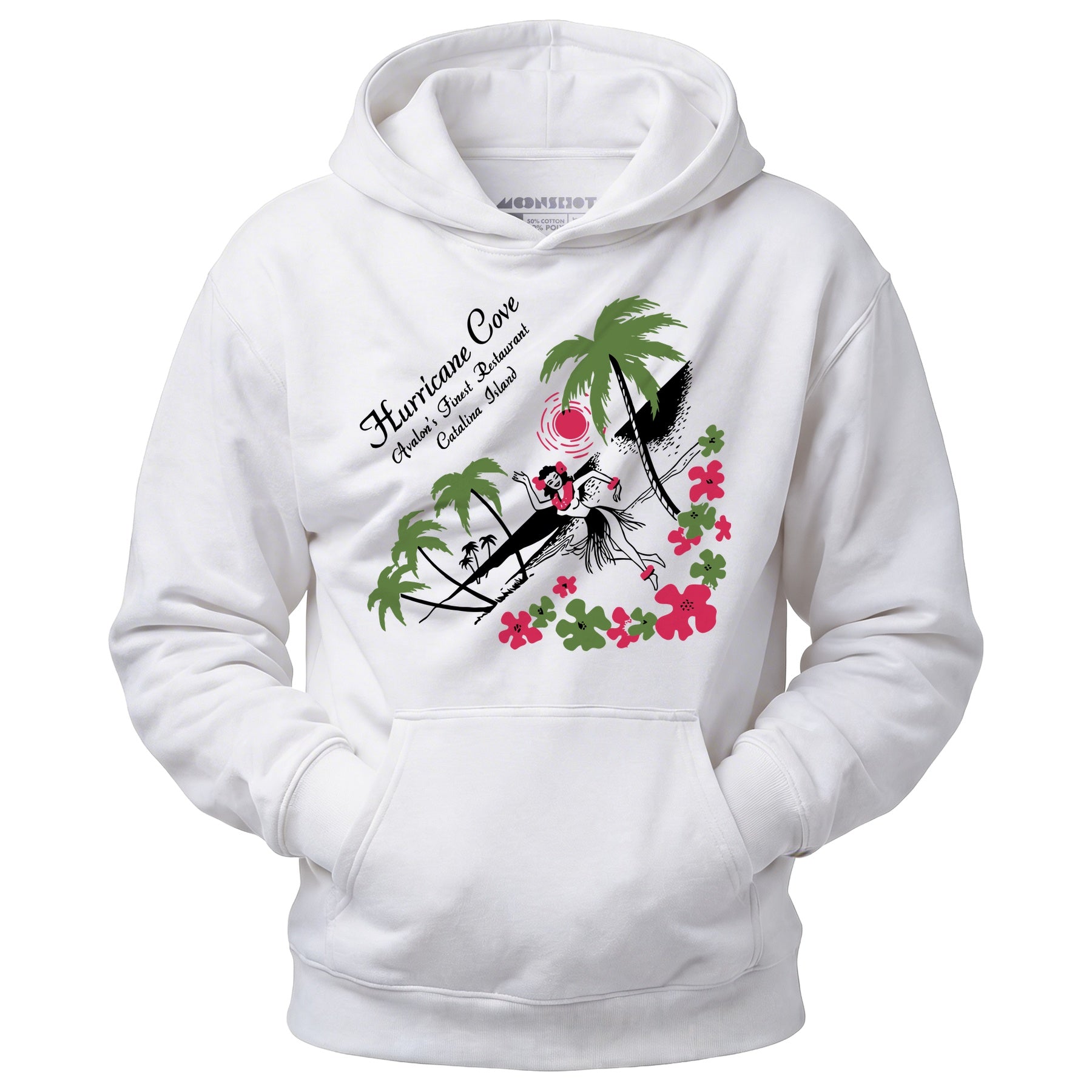 Hurricane Cove - Catalina Island, CA - Vintage Tiki Bar - Unisex Hoodie