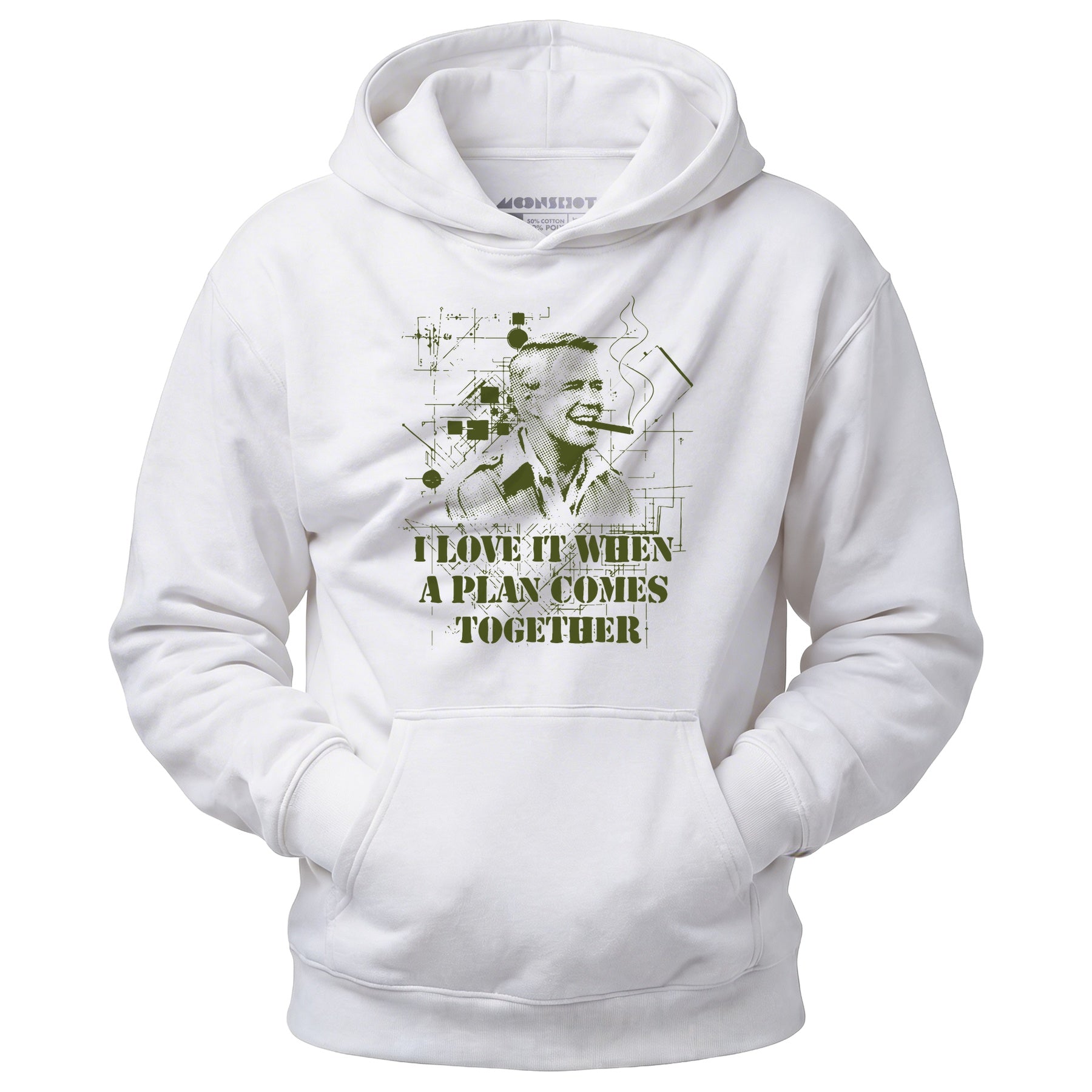 I Love it When a Plan Comes Together - Unisex Hoodie