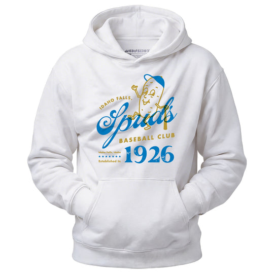 Idaho Falls Spuds - Idaho - Vintage Defunct Baseball Teams - Unisex Hoodie