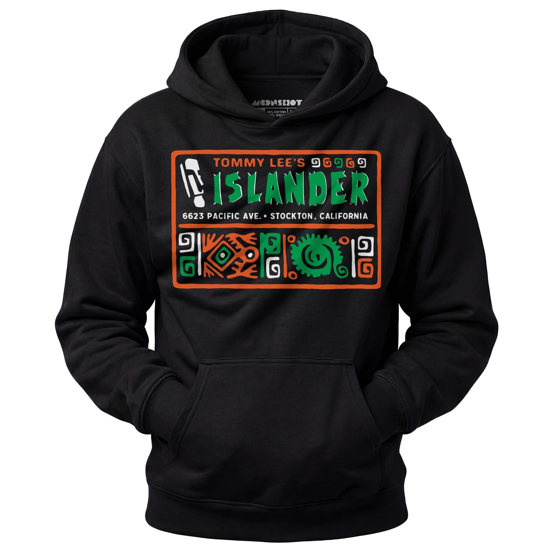 Islander - Stockton, CA - Vintage Tiki Bar - Unisex Hoodie