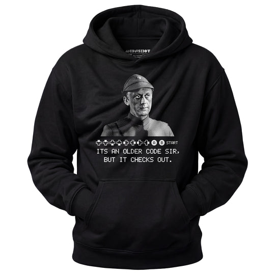 It's An Older Code Sir But It Checks Out - Unisex Hoodie