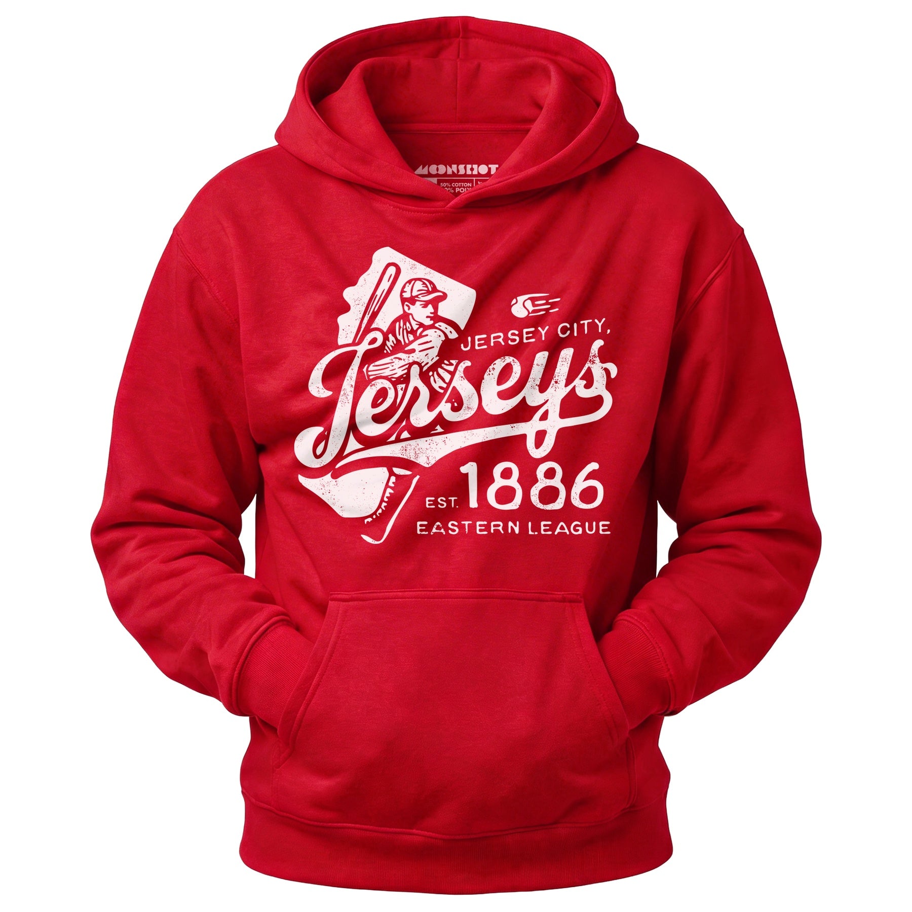 Jersey City Jerseys - New Jersey - Vintage Defunct Baseball Teams - Unisex Hoodie