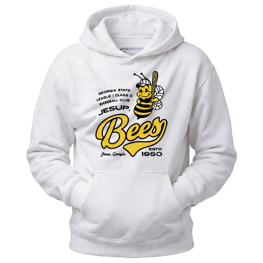 Jesup Bees - Georgia - Vintage Defunct Baseball Teams - Unisex Hoodie