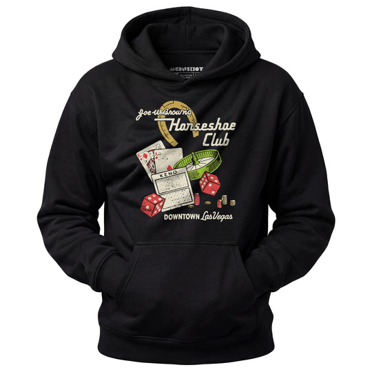 Joe W. Brown's Horseshoe Club - Vintage Las Vegas - Unisex Hoodie