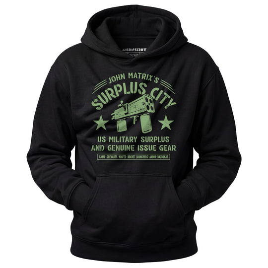 John Matrix's Surplus City - Unisex Hoodie